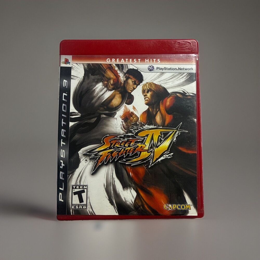 Street Fighter IV (Sony PlayStation 3, 2009, PS3) Greatest Hit